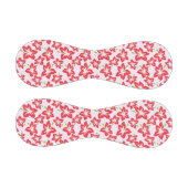 赤いハイビスカス、赤い花、花のパターン 野球ボール (パネル)