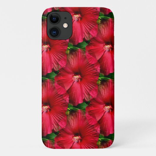 赤いハイビスカス...... Case-Mate iPhoneケース (裏面)