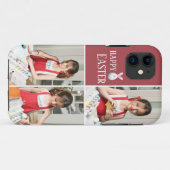 赤いハッピーイースター写真iPhoneケース Case-Mate iPhoneケース (裏面(横))