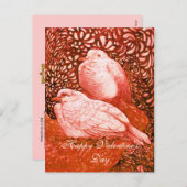 赤いハト シーズンポストカード (正面/裏面)