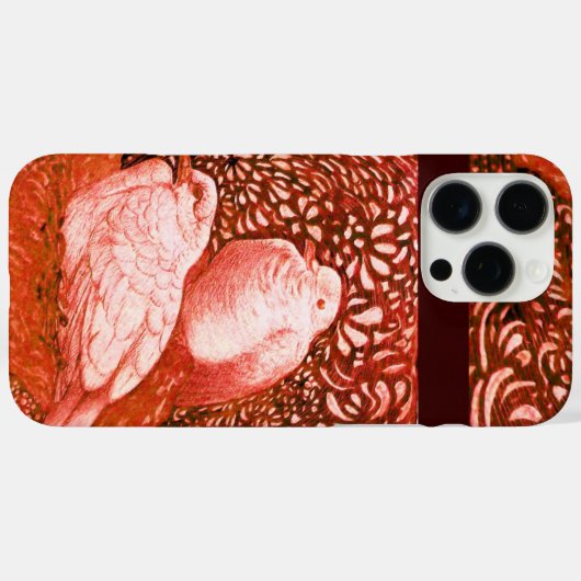 赤いハト Case-Mate iPhoneケース (裏面 (横))