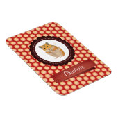 赤いハムスターを追加 マグネット (右側)