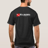  赤いハリセンボン Tシャツ (裏面)