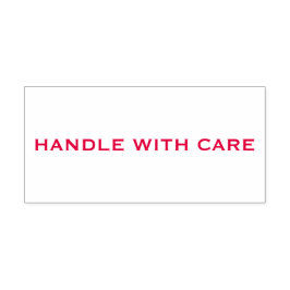 赤いハンドル付気にき セルフインキングスタンプ