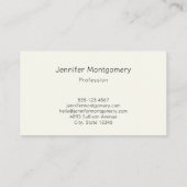 赤いハートお洒落ラブパターン 名刺 (裏面)