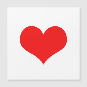 赤いハートかわいいバレンタインデーカスタムカラー2023