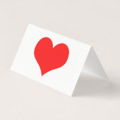 赤いハートかわいいバレンタインデー2023カスタム色 (裏面)