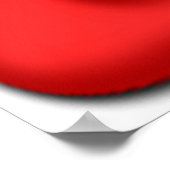 赤いハートで愛してる ポスター (角)