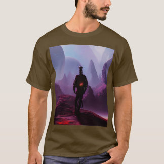 赤いハートで Tシャツ