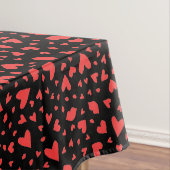 赤いハートとキス テーブルクロス (インサイチュ)