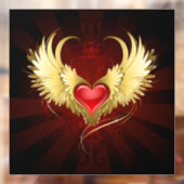 赤いハートとゴールデンウィングス ウィンドウサイン (シート2)