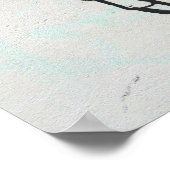 赤いハートとスティック図,あなたが必要とするすべての上に住んでいる ポスター (角)