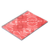 赤いハートとダイヤモンド ノートブック (左側)