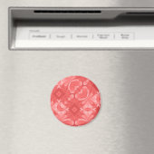 赤いハートとダイヤモンド マグネット (インサイチュ (食洗機))