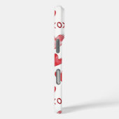 赤いハートのハグキス ラブ Case-Mate iPhoneケース (裏面 / 右)