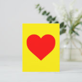 赤いハートのヒート ポップアート シーズンカード (スタンド正面)