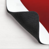 赤いハートのマウスパッド マウスパッド (コーナー)