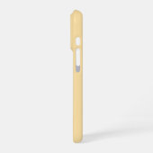 赤いハートの形のカラフルな背景のオーダーメイド iPhoneケース (左側面)