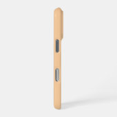 赤いハートの形のカラフルな背景のオーダーメイド iPhoneケース (右側面)