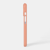 赤いハートの形のカラフルな背景のオーダーメイド iPhone 16ケース (左側面)