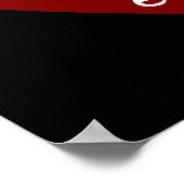 赤いハートの最も最高のなMemawのTシャツおよびギフト ポスター (角)