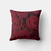 赤いハートの枕 クッション (裏面)