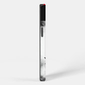 赤いハートの痒いところ iPhoneケース (右側面)
