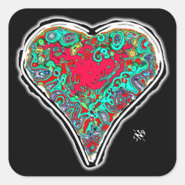 赤いハートの秘密の解剖学 v3.1 スクエアシール