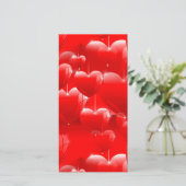 赤いハートの風船 シーズンカード (スタンド正面)