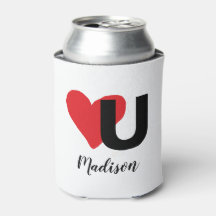 赤いハートウラブバレンタインデーモノグラムの名