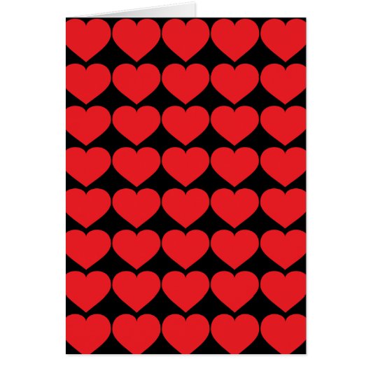 赤いハートオン黒 (正面)