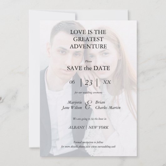 赤いハートクラシックロマンチック二つの結婚写真