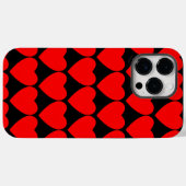 赤いハートケース – Mate iPhoneケース Case-Mate iPhoneケース (裏面 (横))