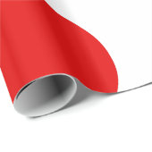 赤いハートシェイプラブクラシックシンプルミニマリズム ラッピングペーパー (ロールコーナー)