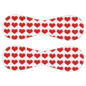 赤いハートソフトボール ソフトボール (パネル)