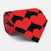 赤いハートタイ ネクタイ (ロール)
