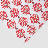 赤いハートツリーバレンタイン 薄葉紙 (詳細)