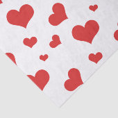 赤いハートティッシュペーパー 薄葉紙 (詳細)