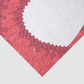 赤いハートドラゴンオンホワイト 薄葉紙 (詳細)