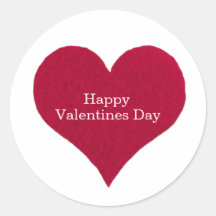 赤いハートハッピーバレンタインデー