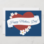 赤いハートハッピーマザーズデイバナー券 シーズンカード (正面)