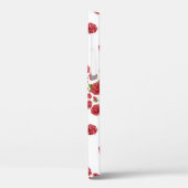 赤いハートバラパターン、バレンタインデーの贈り物 Case-Mate iPhoneケース (裏面 / 左)