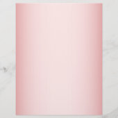 赤いハートバレンタインデー小売販売ピンク チラシ (裏面)