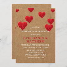 赤いハートバレンタインデー結婚ズ