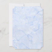 赤いハートバレンタイン誕生日パーティー 招待状 (裏面)