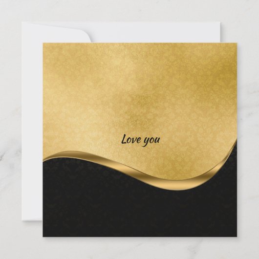 赤いハートバレンタイン カード (裏面)