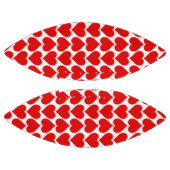 赤いハートパターン、ロマンチック、愛 アメリカンフットボール (パネル)