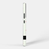 赤いハートパターン，愛，あなたの名前，パーソナライズ SAMSUNG GALAXYケース (右側面)