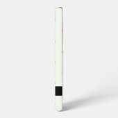 赤いハートパターン，愛，あなたの名前，パーソナライズ SAMSUNG GALAXYケース (左側面)