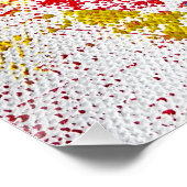 赤いハートパーフェクトポスター ポスター (コーナー)